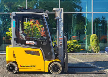 Wózek widłowy elektr. Jungheinrich EFG316k 1,6 t duplex 3,3 m kabina | 2019