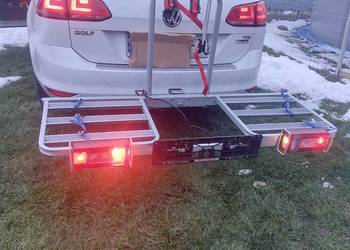 Bagażnik rowerowy na hak eufab Platforma na 3 rowery