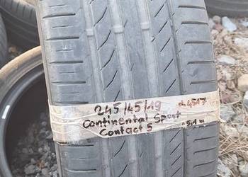 245 45 R19 Continental contact 5 2 szt lato PROMOCJA