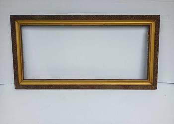 Drewniana Stara Rama Ozdobna