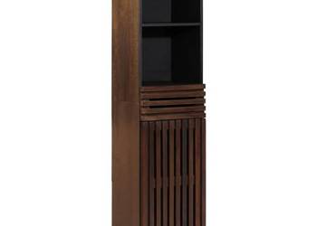 vidaXL Szafka, brązowa, 38x34x160 cm(SKU:377546)