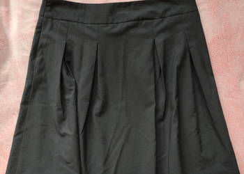 Czarna rozkloszowana spódnica ZARA r. XL