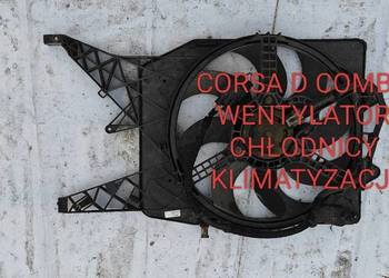 CORSA D COMBO WENTYLATOR CHŁODNICY KLIMATYZACJI że