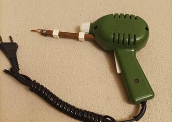 Polska lutownica transformatorowa TD 08 Lutola 2A 65W z czasów PRL