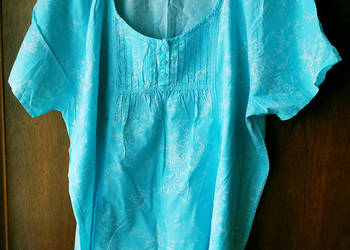 Bluzka damska z cienkiej bawełny