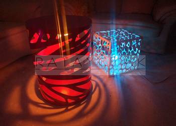 LAMPION CNC PLAZMA LAMPA OSRAM RGB LED