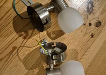 kinkiety i lampa łazienkowa