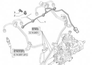New Holland T6010 Rurka 2853955