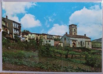 Hiszpania Mollo Pirineo Catalan pocztówka