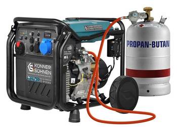 Inwerterowy generator LPG/benzyna KS 8100iEG