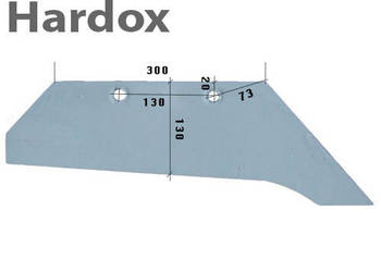 Lemiesz 300ha! HARDOX 1903020/P części do pługa LANDSBERG