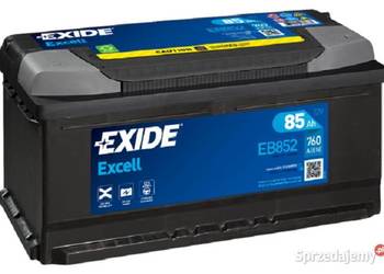 Akumulator 85Ah 760A EN Exide Excell  PRAWY PLUS