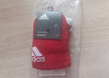Getry piłkarskie Adidas Milano Sock 27-30 czerwone skarpety