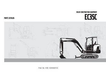 Volvo EC35C EC30 ECR38 ECR28 katalog cześci zamiennych