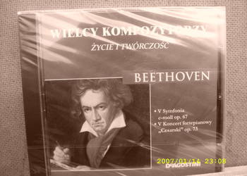Klasyka CD; WIELCY KOMPOZYTORZY [2]--BETHOVEN ,2 CD.
