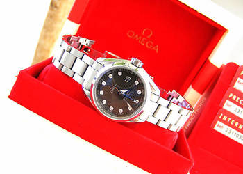 Omega Seamaster Aqua Terra Teak Diamond salon KRUK (zegarek damski)