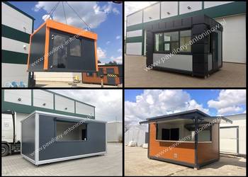 NOWY PAWILON HANDLOWY KONTENER GASTRONOMICZNY 4X3 5X3 6X3