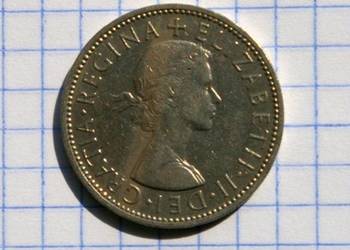 2 SZYLINGI ( TWO SHILLINGS ) 1961 ROK - WIELKA BRYTANIA