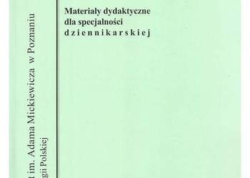 Próba sił Materiały dydaktyczne do specjalności dziennikarsk