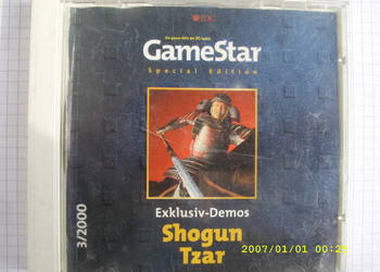 $ GAME PC; SHOGUN TZAR--GAME STAR; 3/2000