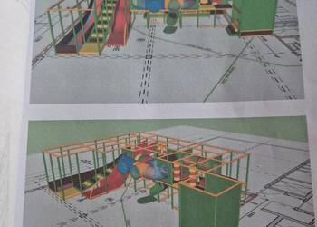 Małpi gaj do sali zabaw