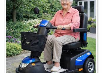 Skuter inwalidzki elektryczny z automatycznym spowalnianiem ORION FV