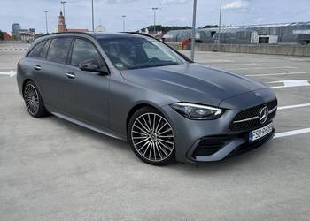 Mercedes-Benz Klasa C 220 d mHEV 4-Matic AMG PL salon HUD MATRIX PANORAMA