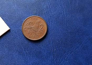 Stare monety 2 ore 1970 Norwegia