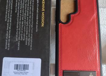 Etui skórzane  Do Samsunga Galaxy S22 Ultra