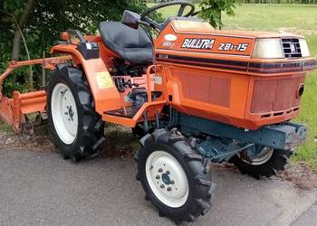 Ciągniki mini traktor ogrodniczy Kubota + glebogryzarka jak yanmar
