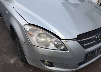 KIA CEED I KOMBI 06-09 PRZOD KOMPLETNY ZDERZAK MASKA LAMPY BLOTNIKI PAS CHL