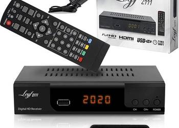 Tuner DVB-T2 Hevc Leyf 2111 + przewód HDMI