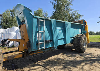 Rozrzutnik obornika ROLLAND V2-170, 17 m3 obornik, wapno, pomiot