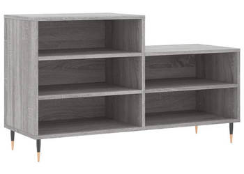 Szafka na buty szary dąb sonoma 102x36x60 cm WM-831386