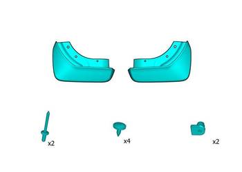 VOLVO V60 II Cross Country tylne chlapacze kpl OE 32207211