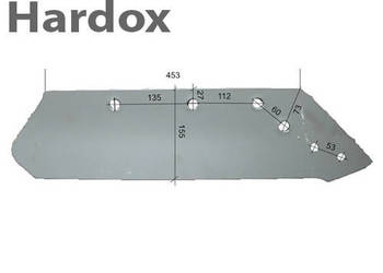 Lemiesz 16 cali 300ha! HARDOX 622172/P części do pługa KUHN