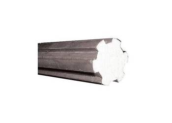 Profil frezowy WOM 21 UNI 221 Z6 (6 frezów, 25 mm), 2000 mm 00167-2