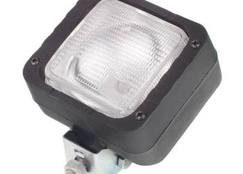 LAMPA ROBOCZA PROSTOKĄTNA PLASTIKOWA ŻARÓWKA, 12V, 55W/70W