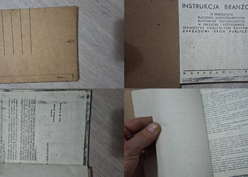 Instrukcja branżowa 1970 – bardzo rzadki niski nakład, PRL, 1 wydanie