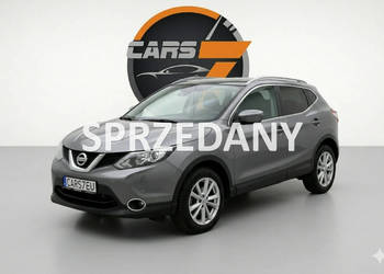 Nissan Qashqai panoramiczny dach, kamera cofania, czujniki parkowania, asy…