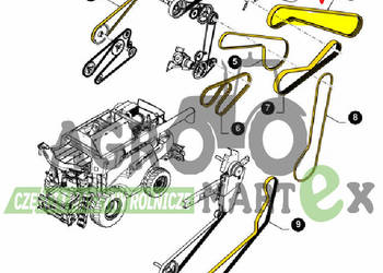 87557181 PAS NAPĘD SIECZKARNI 3HBx3500 CNH org