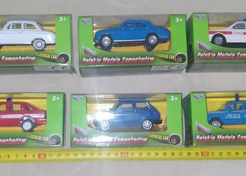 Modele samochodów osobowych