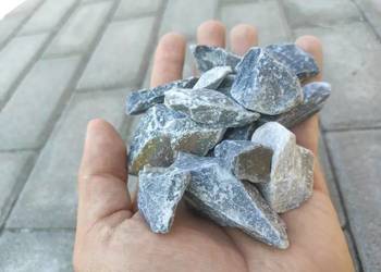 Grys ICE BLUE, niebiesko-szary, błękitny kamień ogrodowy