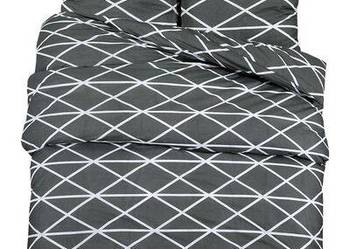 vidaXL Zestaw pościeli, szary, 220x240 cm, bawełna(sku136051)