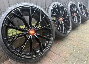 Zimowe 19 cali Audi A3 Golf 7 Mercedes W204 Skoda 5x112 ET45 8.5J 66.6