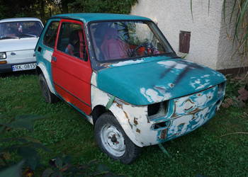 Fiat 126 el - karoseria przygotowana pod KJS