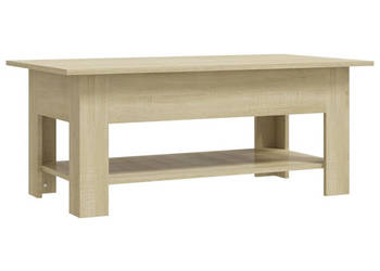 Stolik kawowy dąb sonoma 102x55x42 materiał drewnopochodny WM-810256