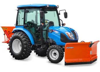 LS Tractor MT3.40 HST 4x4 40 KM CAB IND pług strzałkowy 200 cm hydrauliczn…