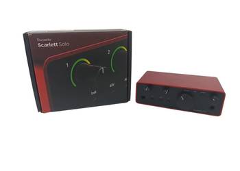 Interfejs audio Focusrite Scarlett Solo 4th Gen