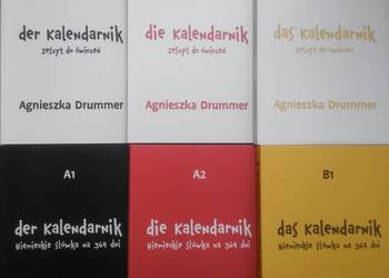 KALENDARNIKI do nauki niemieckich słówek A. Drummer